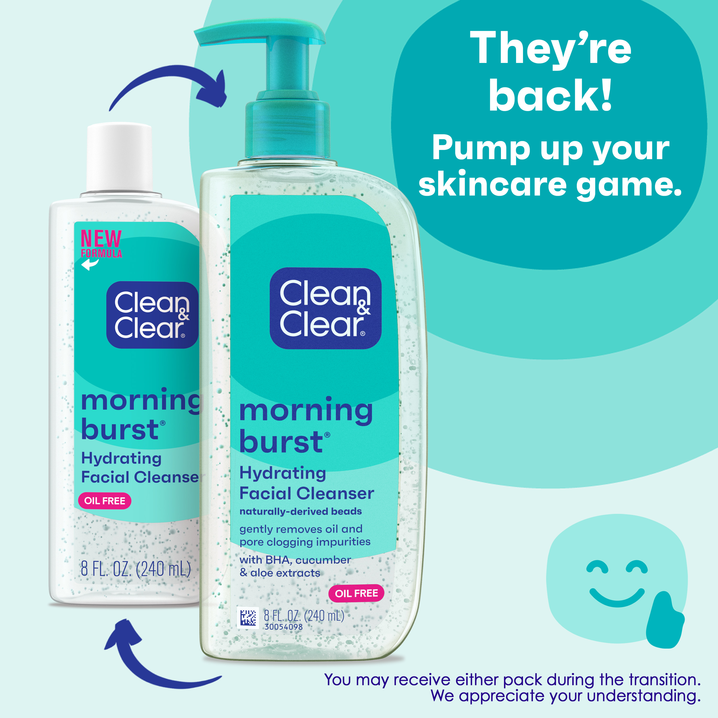 MORNING BURST® HYDRATING FACIAL CLEANSER